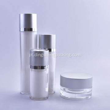 airless rotate bottle creme facial frasco de acrílico embalagens cosméticas
